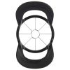 8-Wedge Stainless Steel Apple Slicer and Corer, Black